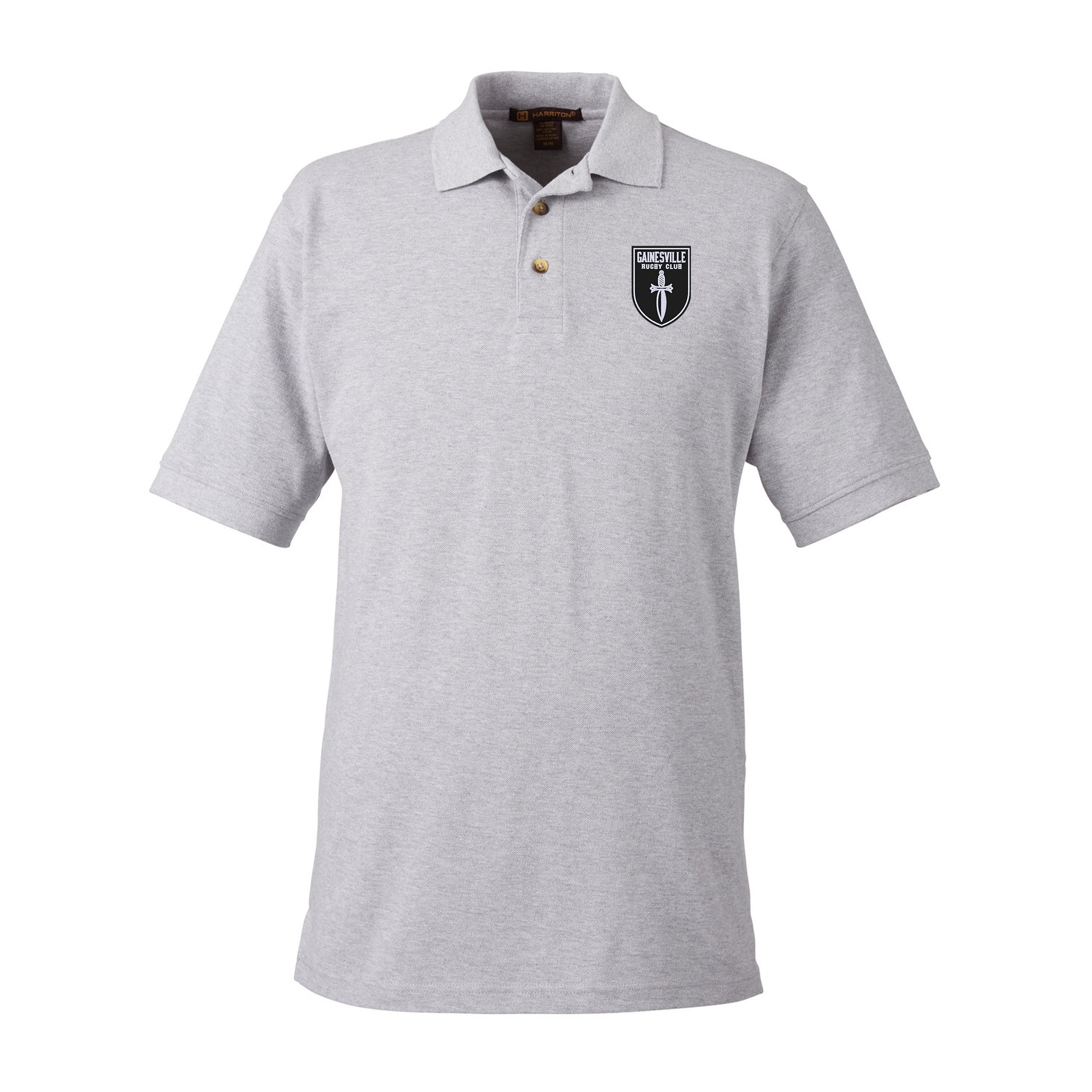 Gainesville Spartans RFC Ringspun Cotton Polo Shirt - Breathable & Comfortable Men's Rugby Jersey for Sports & Casual Wear