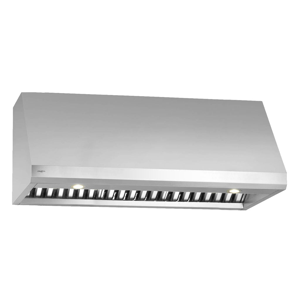 Pro Series UC 36-Inch Stainless Steel Range Hood with Hidden Controls - Powerful Kitchen Ventilation for Gas Stoves & Cooking Areas