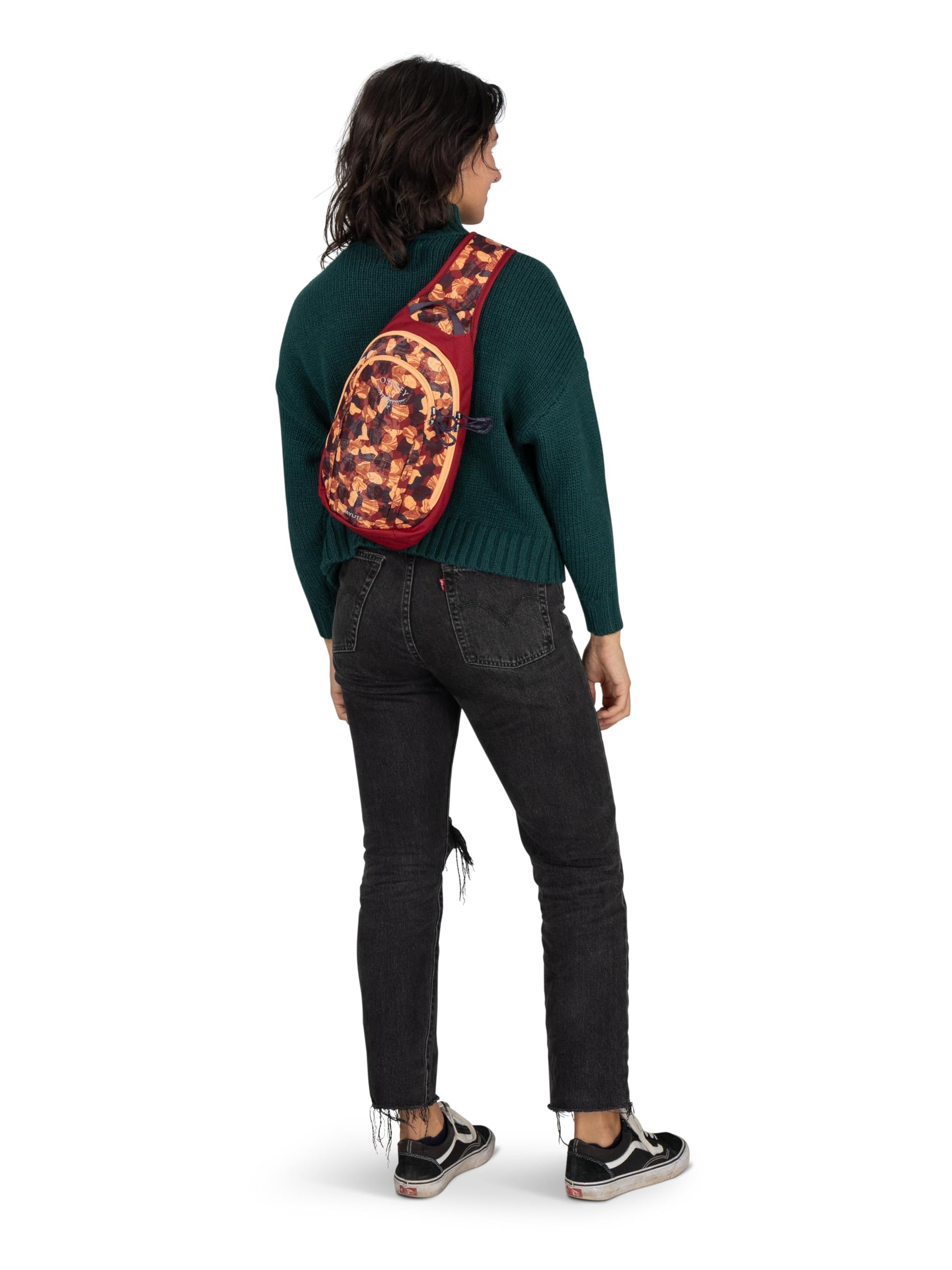 Osprey Daylite Shoulder Sling Bag - Lightweight & Durable Crossbody Pack for Hiking, Travel & Everyday Use - Night Shift Blue