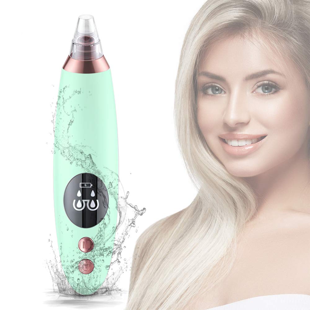 Yafei Pore Vacuum Blackhead Remover - Upgraded Strong Suction Rechargeable Facial Cleansing Tool for Blackhead & Pimple Removal - Perfect for Daily Skincare & Spa Treatments