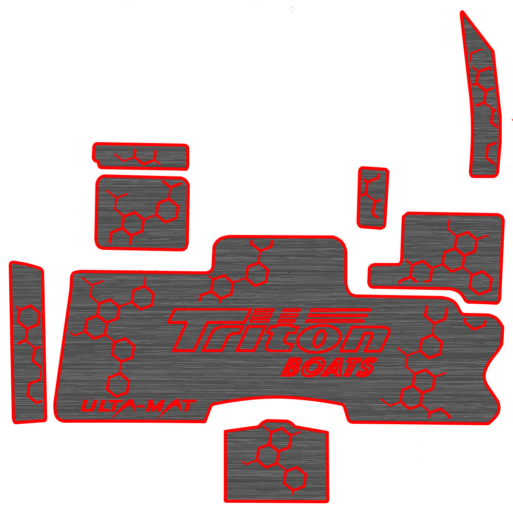 CHARCOAL/RED