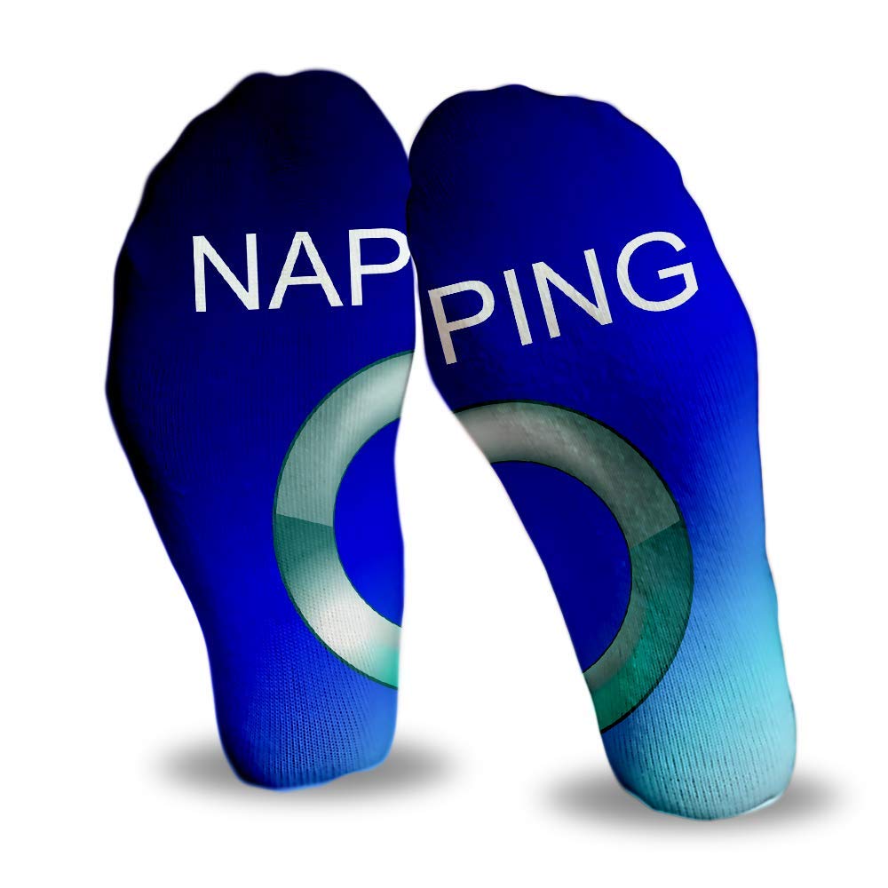 Funny Wine Socks - IT'S A SKIN Napping Windows Design | Best Gifts for Women, Mom, Grandma | Birthday, Anniversary, Mother's Day Present Under $20 | Perfect for Wine Lovers & Relaxation at Home