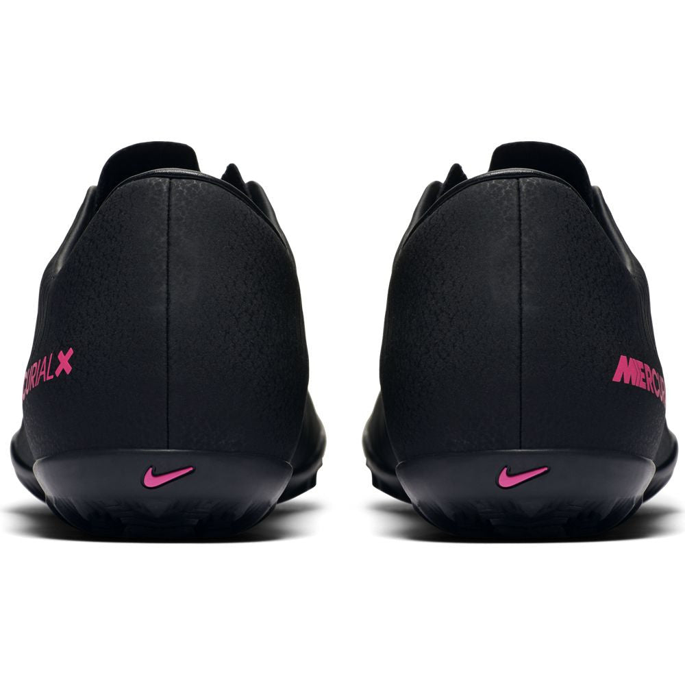 Nike Mercurial Victory VI TF Turf Soccer Shoes for Men - Black/Black - Artificial Grass & Indoor Soccer Cleats for Training & Matches