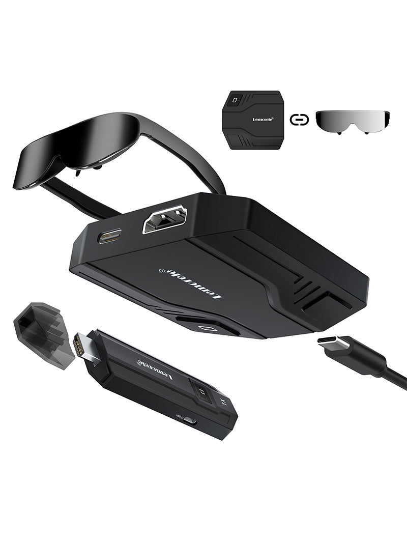 LEMORELE™ P30 Wireless HDMI VR Transmitter Kit - Portable 4K Streaming Device for Oculus Quest 2, HTC Vive, PSVR | Home Theater, Gaming & Virtual Reality Setup