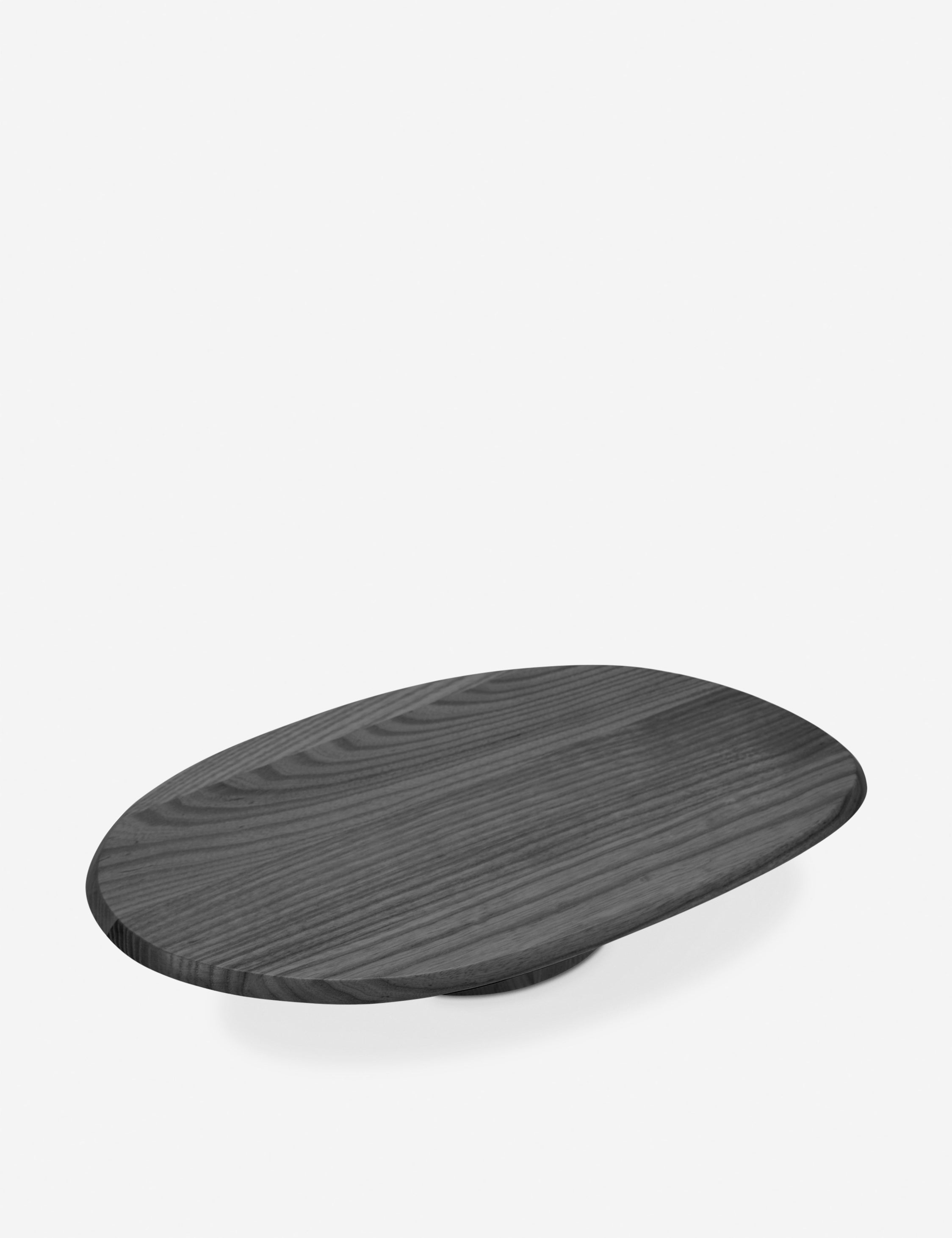 Kelly Wearstler x Serax Dune Ash Wood Cake Stand - Elegant Dessert Display for Weddings, Parties & Home Decor