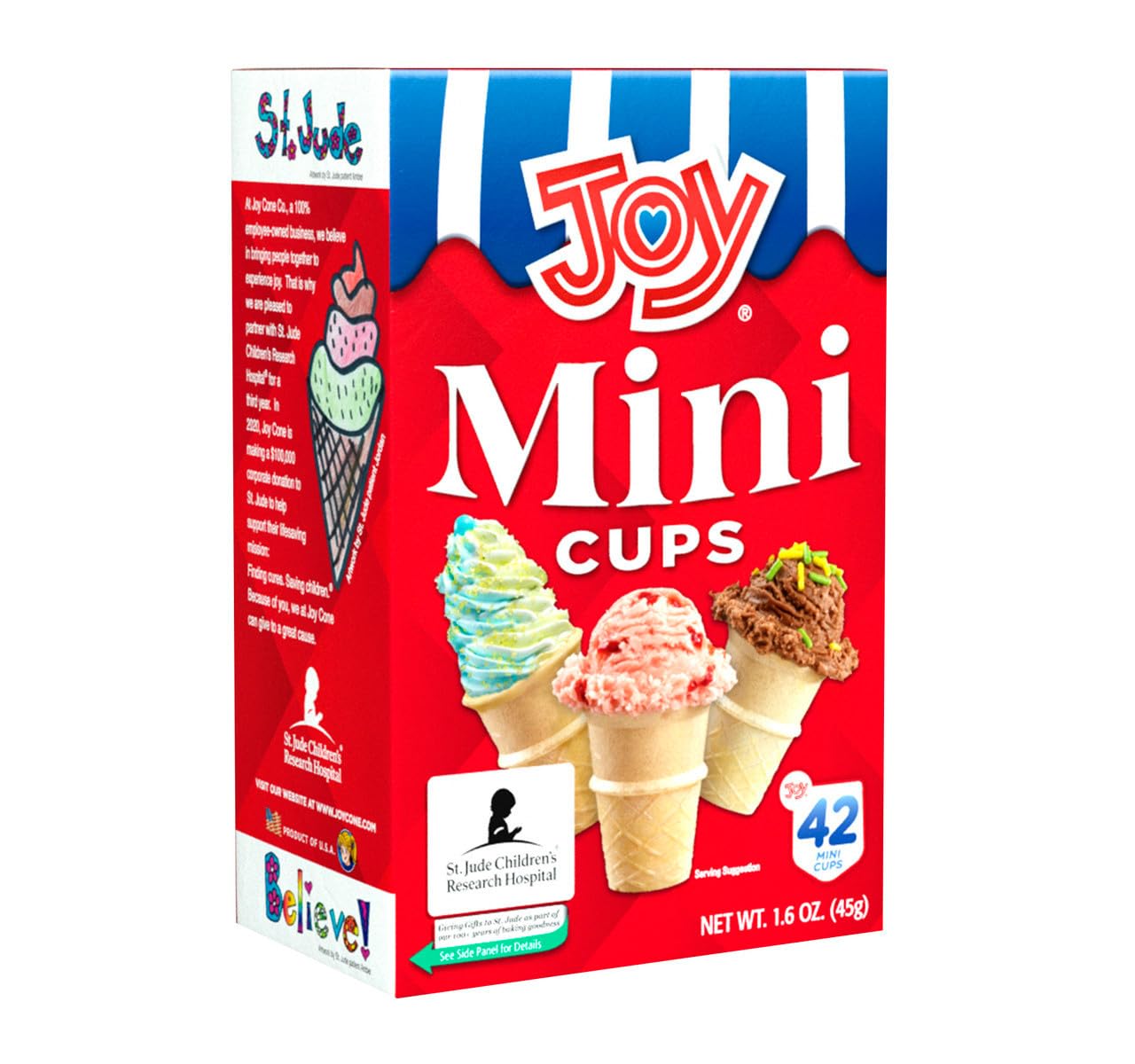 Mini Ice Cream Cones & Dessert Cups - 42 Count (Pack of 8) - Perfect for Parties, Sundaes & Bite-Sized Treats