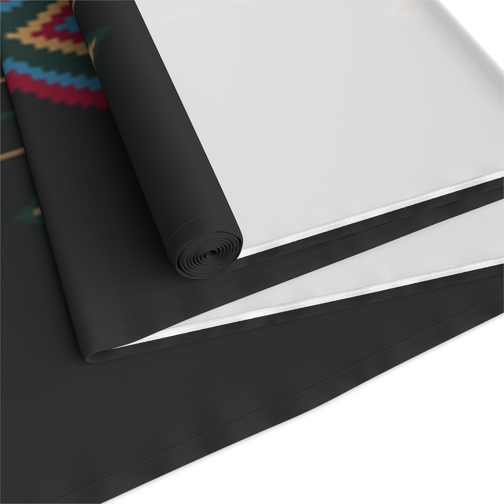 Black Diamond Southwestern Table Runner - Elegant Kitchen & Dining Table Linens Cloth for Home Decor, Party & Holiday Dinner Settings