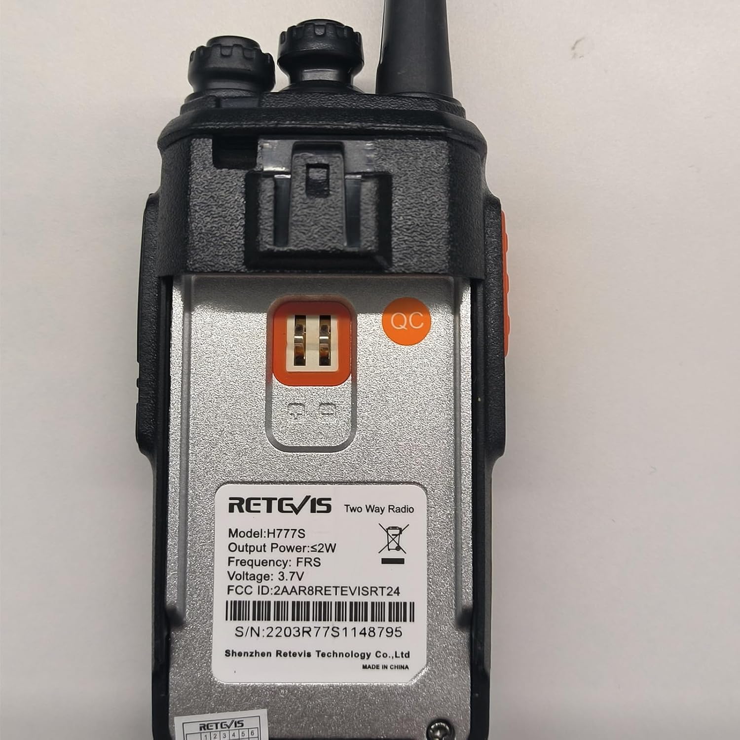 Retevis H-777S Long Range Walkie Talkies (6 Pack) - Heavy Duty FRS Two-Way Radios with Hands Free & Safe Call, Rugged Commercial 2 Way Radio with Gang Charger - Ideal for Warehouse, Construction Site, Church, School, Outdoor Activities & Emergency Communication