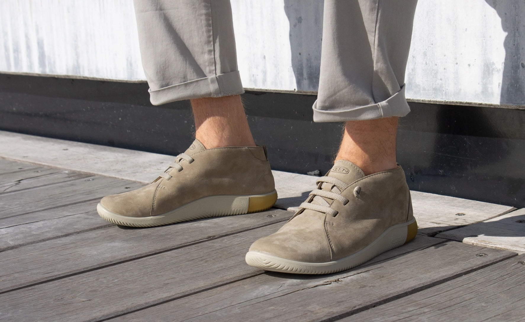 Men's KNX Chukka Boots - Black/Black | Comfortable Casual & Work Shoes for Everyday Wear