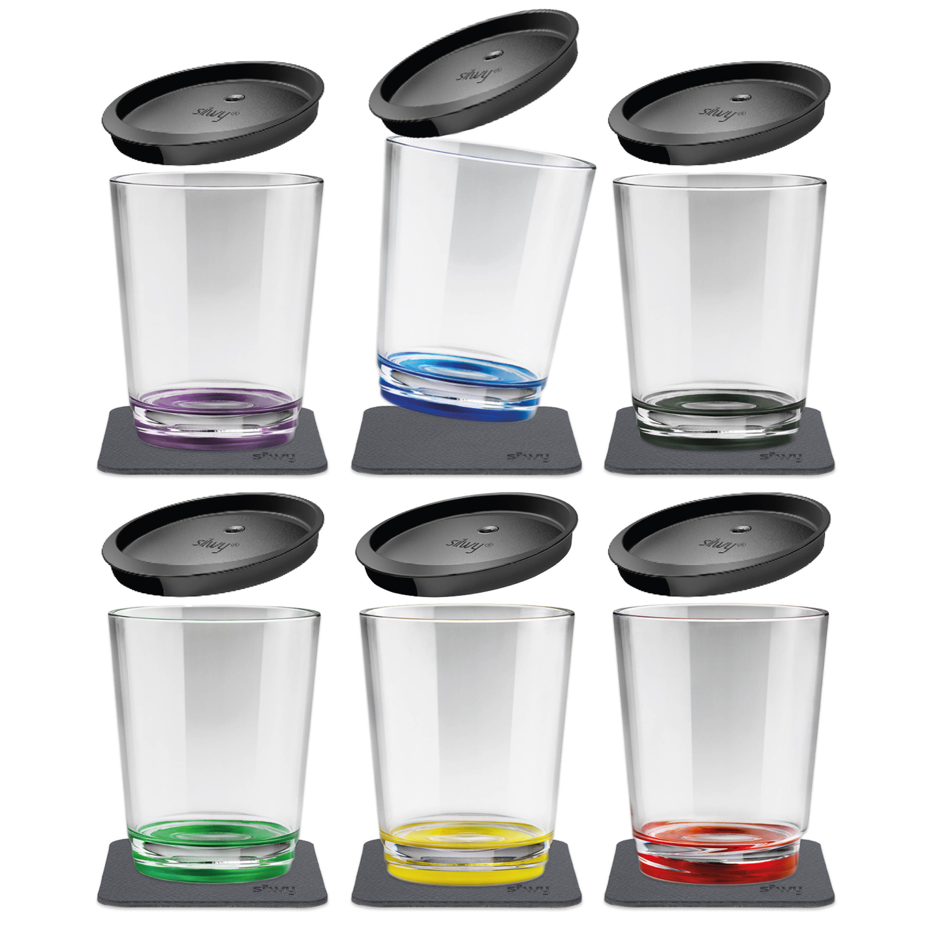 Multicolor Magnetic Travel Mug - Insulated Stainless Steel Cup for Coffee, Tea & Drinks - Perfect for Office, Commute & Outdoor Adventures