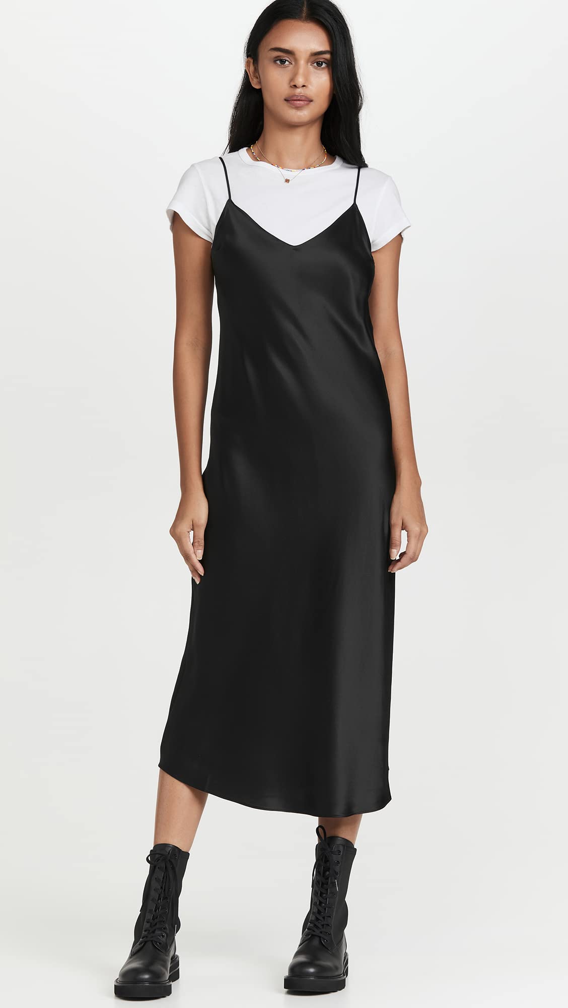 Women's Midi Slip Dress - Elegant Flowy Summer Dress for Women | Casual & Evening Wear | Perfect for Beach, Date Night & Vacation