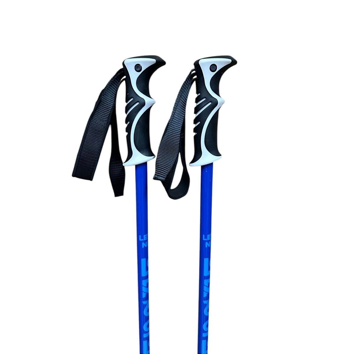 Defiance L9 Sports Ski Poles 2025 - Lightweight Aluminum Alloy Adjustable Ski Poles for Men & Women - Perfect for Downhill, Freestyle & Backcountry Skiing