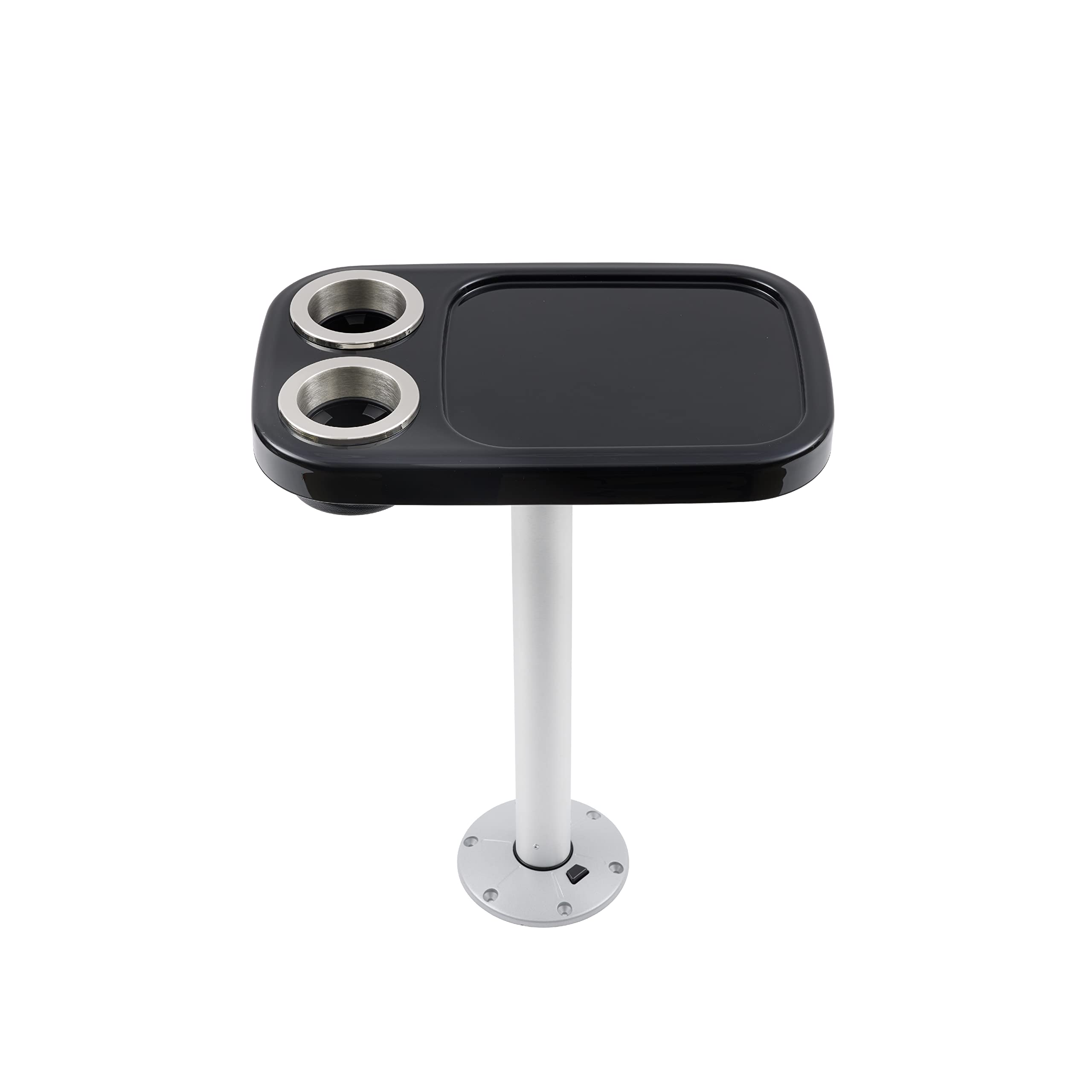 Manufacturers' Select ITC Marine Cocktail Boat Table Leg Set - Stainless Steel Pontoon Table Pedestal for Boats & Yachts | Perfect for Outdoor Dining, Entertaining & Marine Decor