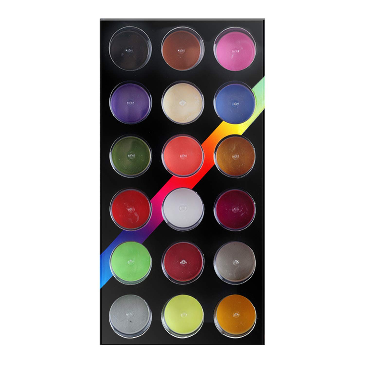 18 Colors Nail Art Carved Powder Set - 10g Bottles for Crystal Nail Designs | Perfect for DIY Manicures, Salon Use & Nail Art Enthusiasts