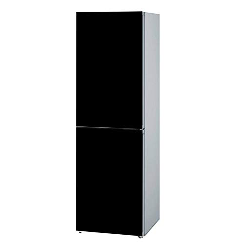 Black Laminated Refrigerator Freezer Door Vinyl Decal Sticker - Self Adhesive Peel and Stick (Size 1) - Perfect for Kitchen Decor, Home Appliances & DIY Projects