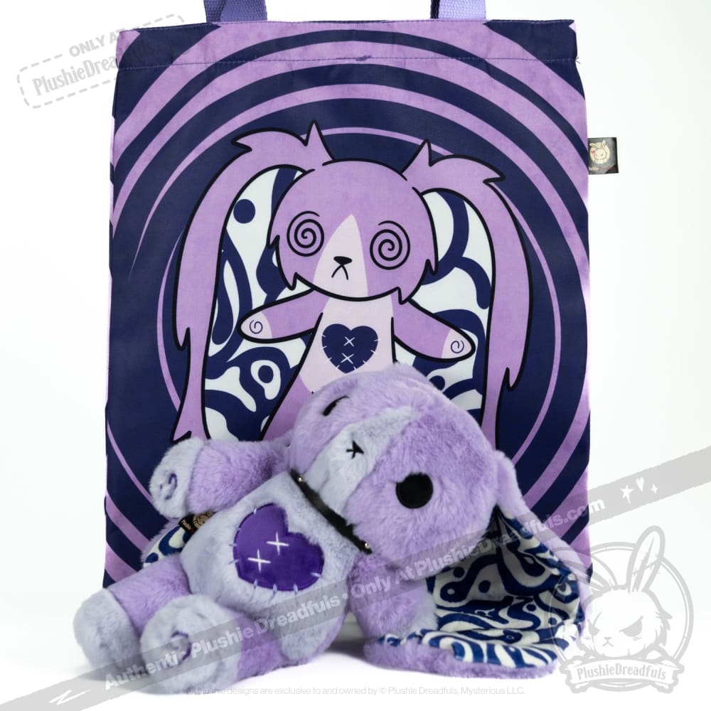 Plushie Dreadfuls Chiari Malformation Bunny - Soft Stuffed Animal Toy for Awareness & Comfort | Gift for Medical Warriors & Support Groups