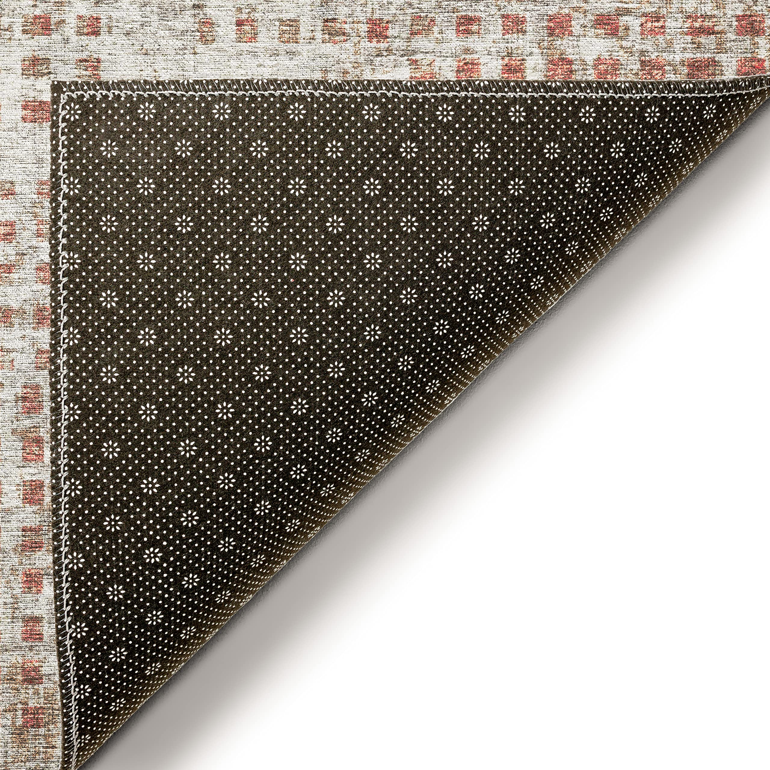 Addison Rugs Eleanor AER31 Spice 9' x 12' Indoor/Outdoor Area Rug - Machine Washable, Non-Shedding, Easy Clean - Perfect for Bedroom, Living Room, Dining Room, Kitchen & Patio - Durable & Stylish Home Decor for All Seasons