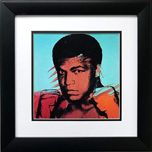 Andy Warhol Muhammad Ali Framed Pop Art Print - 16.5