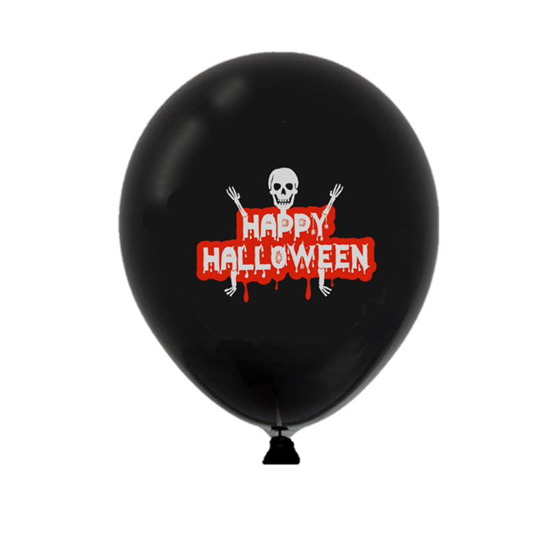 Halloween Balloon Decorations - Spooky Party Balloons for Halloween Decor, Home & Party Supplies - Perfect for Halloween Parties, Home Decor, and Festive Celebrations