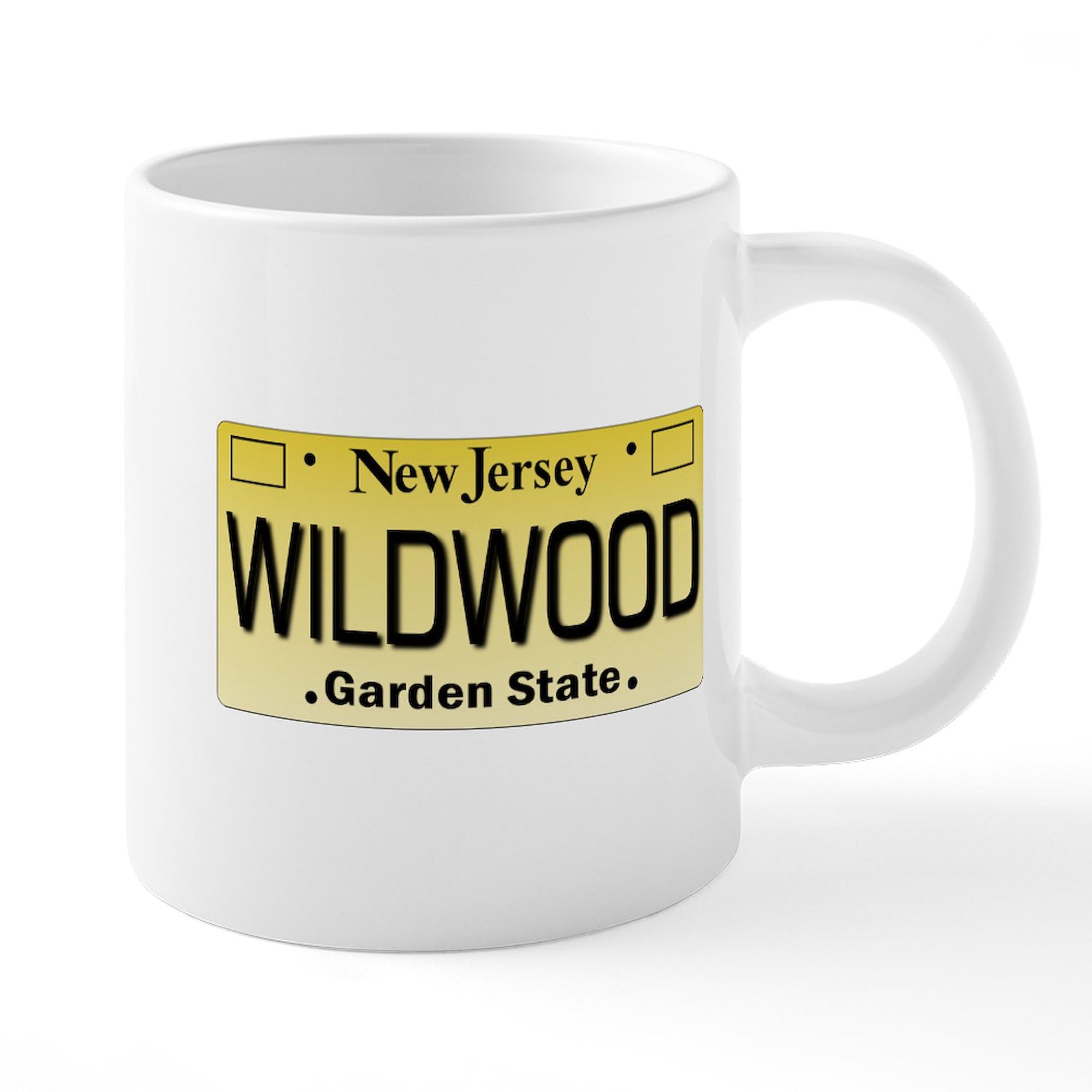Wildwood NJ Tagwear 20 oz Ceramic Coffee Mug - Large Insulated Travel Mug for Hot & Cold Drinks - Perfect for Home, Office, Commute and Beach Days in New Jersey