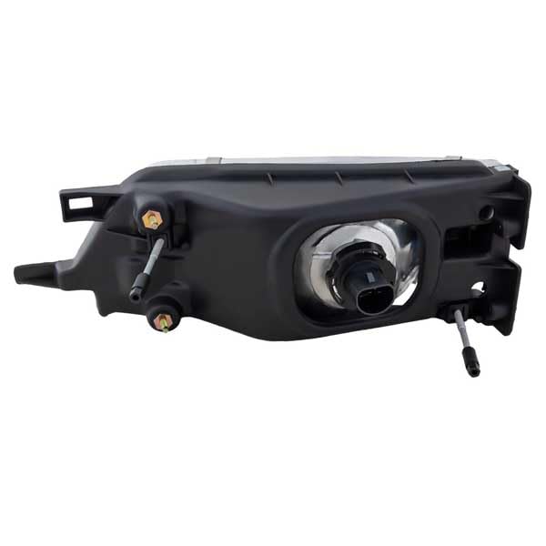Compatible with 1997-1999 Nissan Maxima Front Right Passenger Side Halogen Headlight Assembly with Bulb - Perfect for Night Driving & Replacement