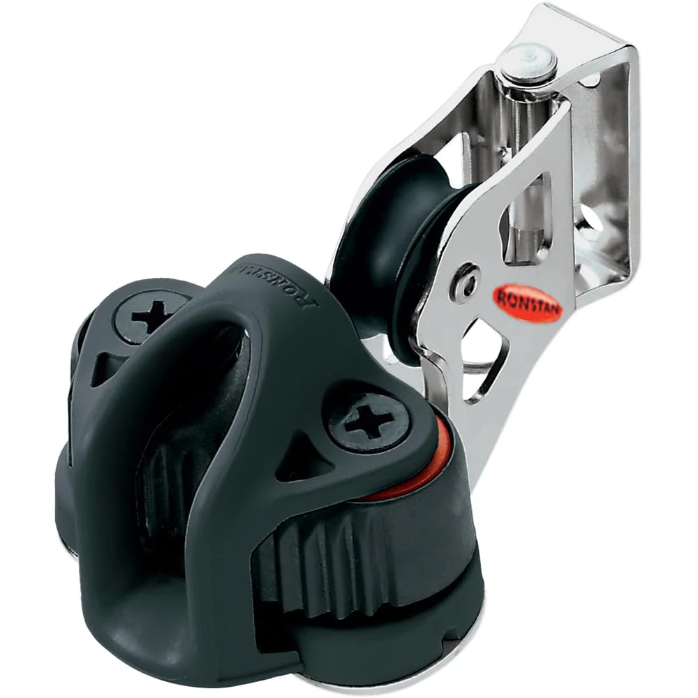 Ronstan Series 20 Pivoting Cleat Base - Heavy Duty Marine Boat Deck Hardware for Sailing & Boating Accessories | Perfect for Sailboats, Yachts, and Dinghies