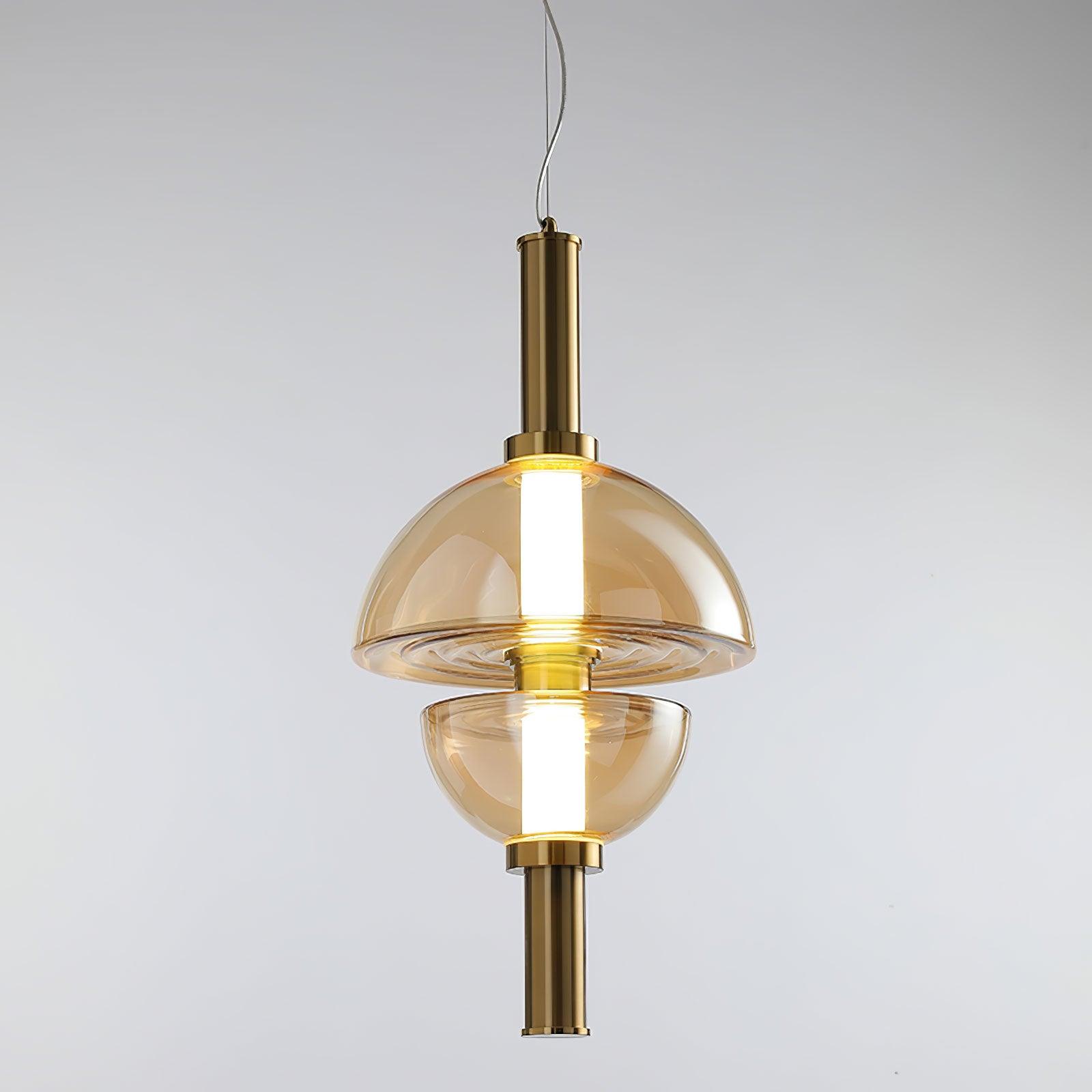 Aurora Luminosity Pendant Lamp - Modern Nordic Style Ceiling Light for Living Room, Bedroom & Dining Room - Perfect for Home Decor and Ambient Lighting