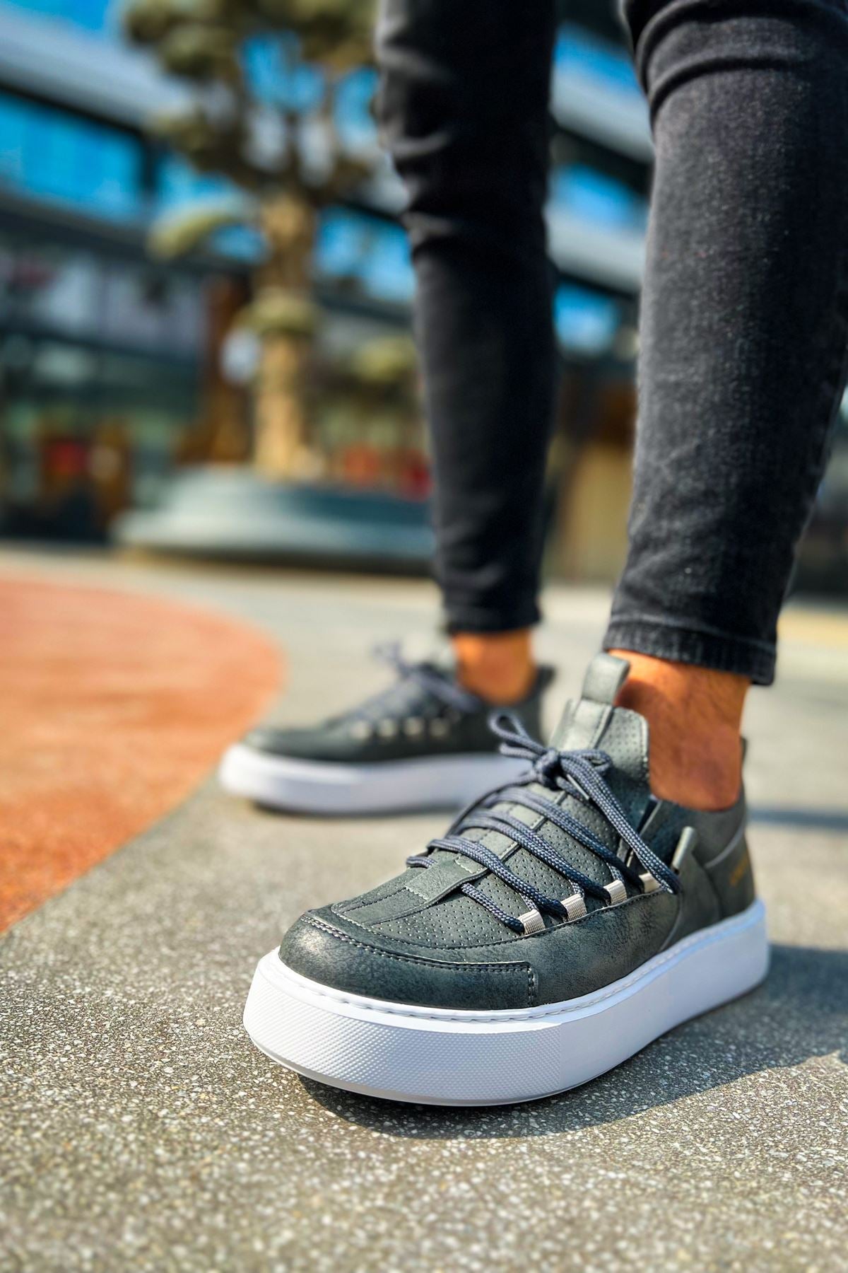 CH159 CBT Saturn Men's Shoes - Anthracite Gray - Comfortable & Stylish Casual Sneakers for Walking, Running & Everyday Wear