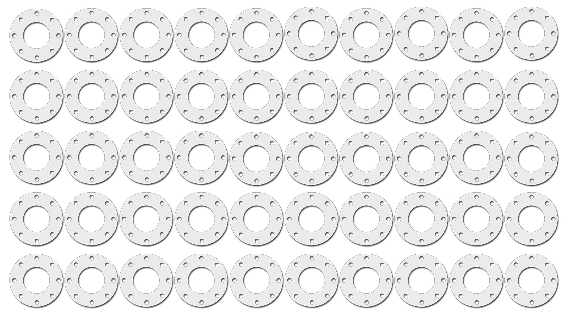 Sterling Seal CFF7530 Full Face PTFE Gasket - 1.66