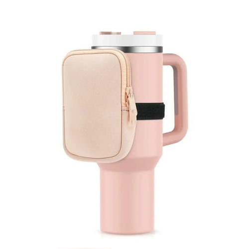 Neoprene Water Bottle Holder for Stanley Quencher 40oz & 20oz - Insulated Sleeve for Adventure, Hiking, Gym & Outdoor Activities