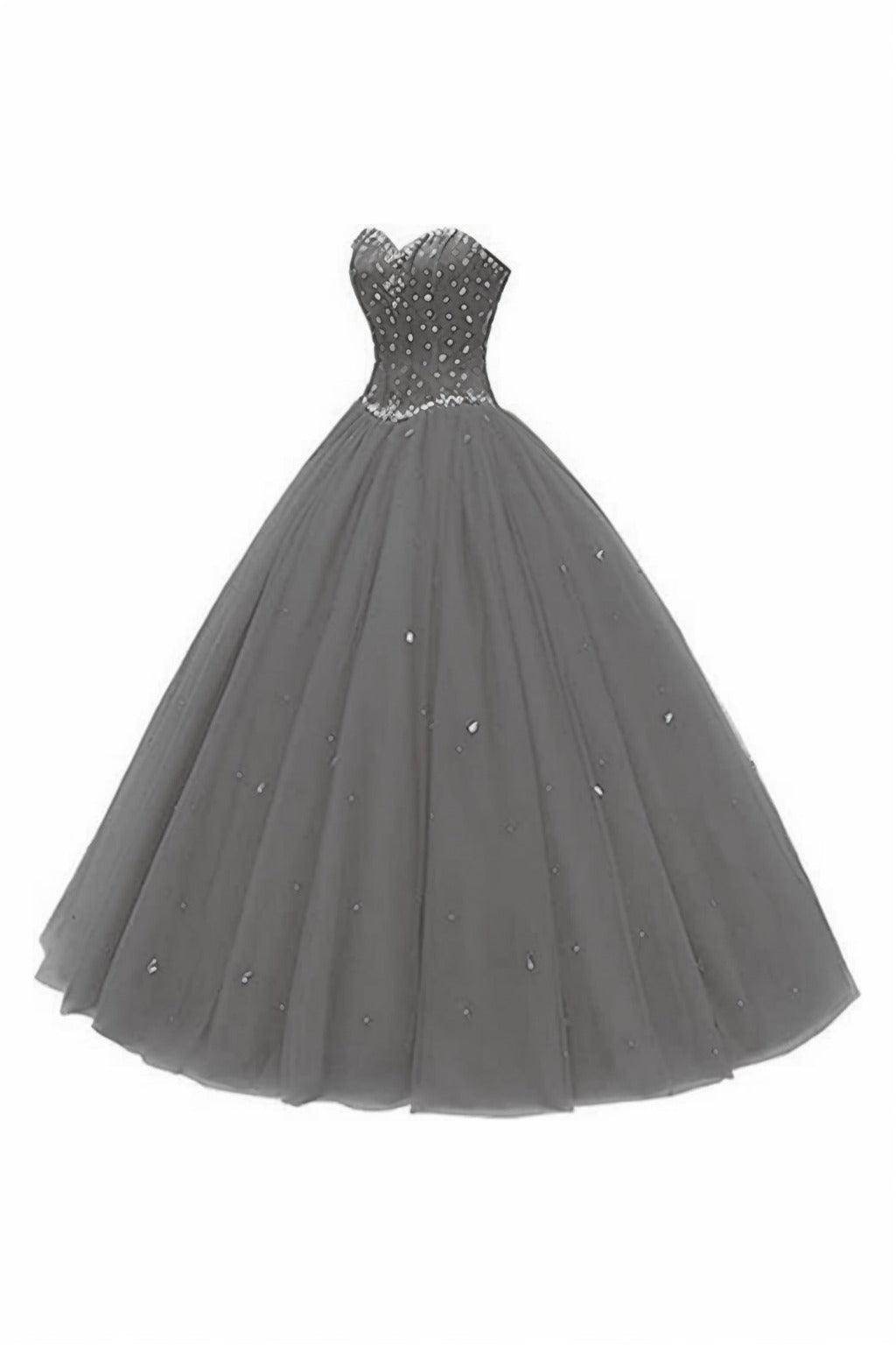 Elegant Princess Floor-Length Tulle Prom Dress CS0425 | Perfect for Homecoming, Ball & Formal Events