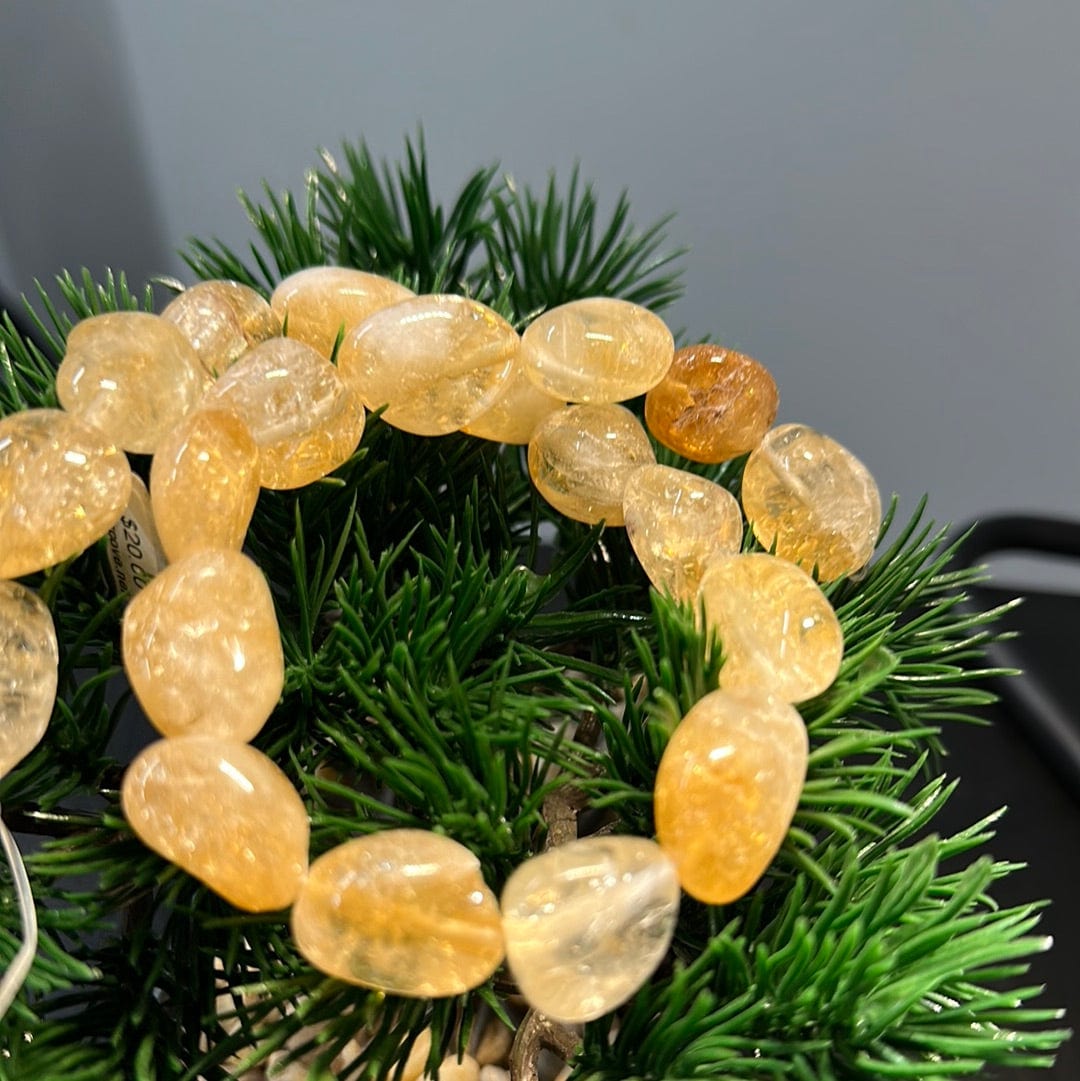 Natural Citrine Bead Strand - XL Nugget Gemstone Beads for Jewelry Making, DIY Crafting & Healing Crystal Bracelets - Perfect for Boho, Spiritual & Meditation Accessories