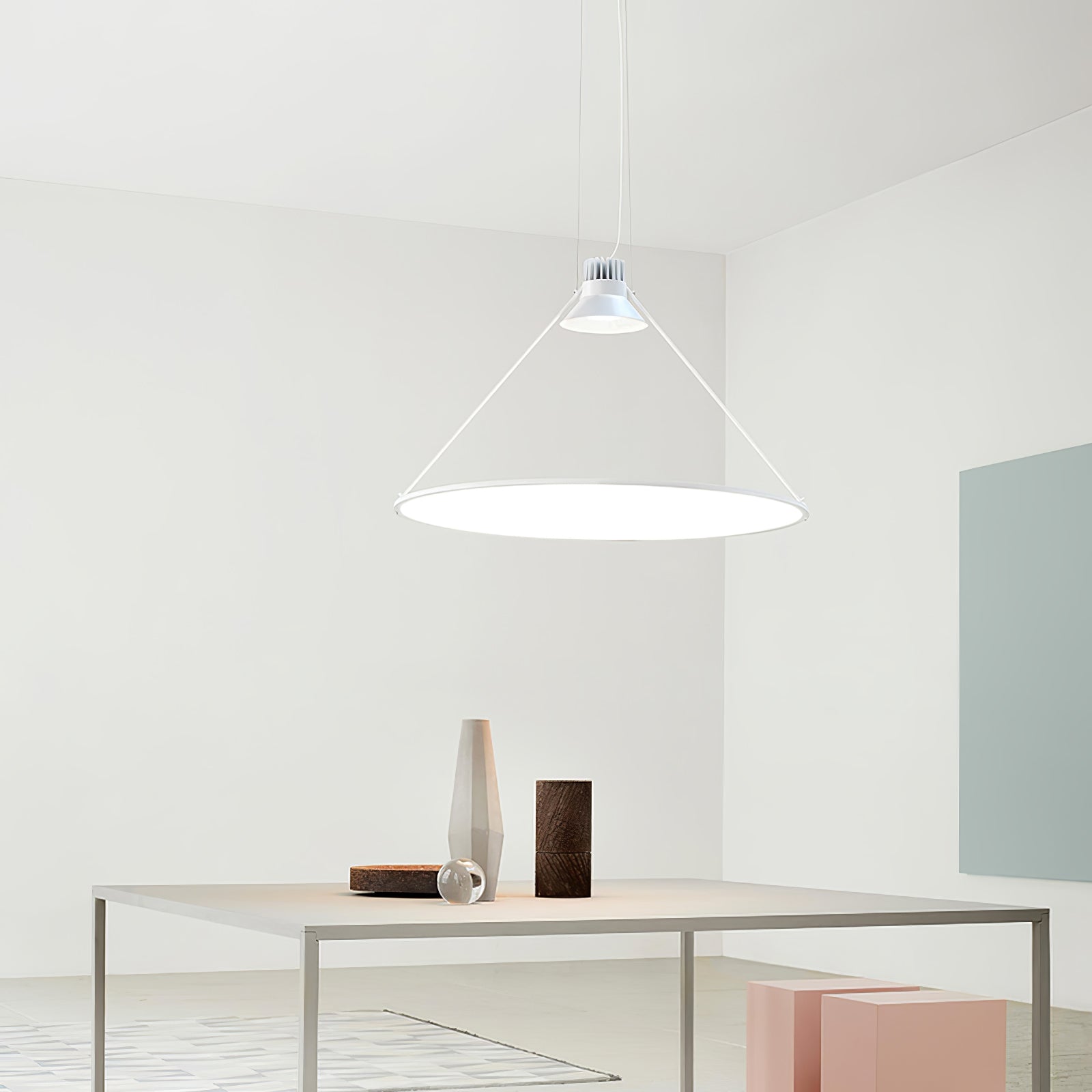 Amisol Modern Pendant Lamp - Stylish Hanging Light Fixture for Kitchen Island, Dining Room, Living Room & Bedroom Decor