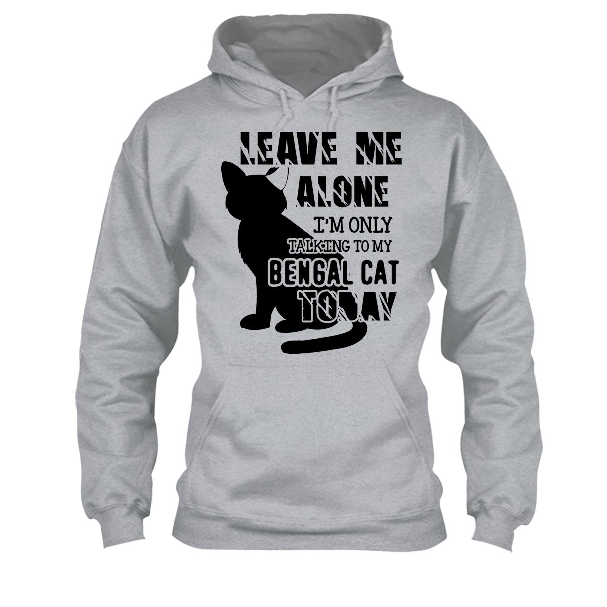 Funny Talking to My Bengal Cat T-Shirt for Men - Cool Graphic Tee for Cat Lovers & Pet Owners - Perfect for Casual Wear, Gifts & Cat-Themed Events