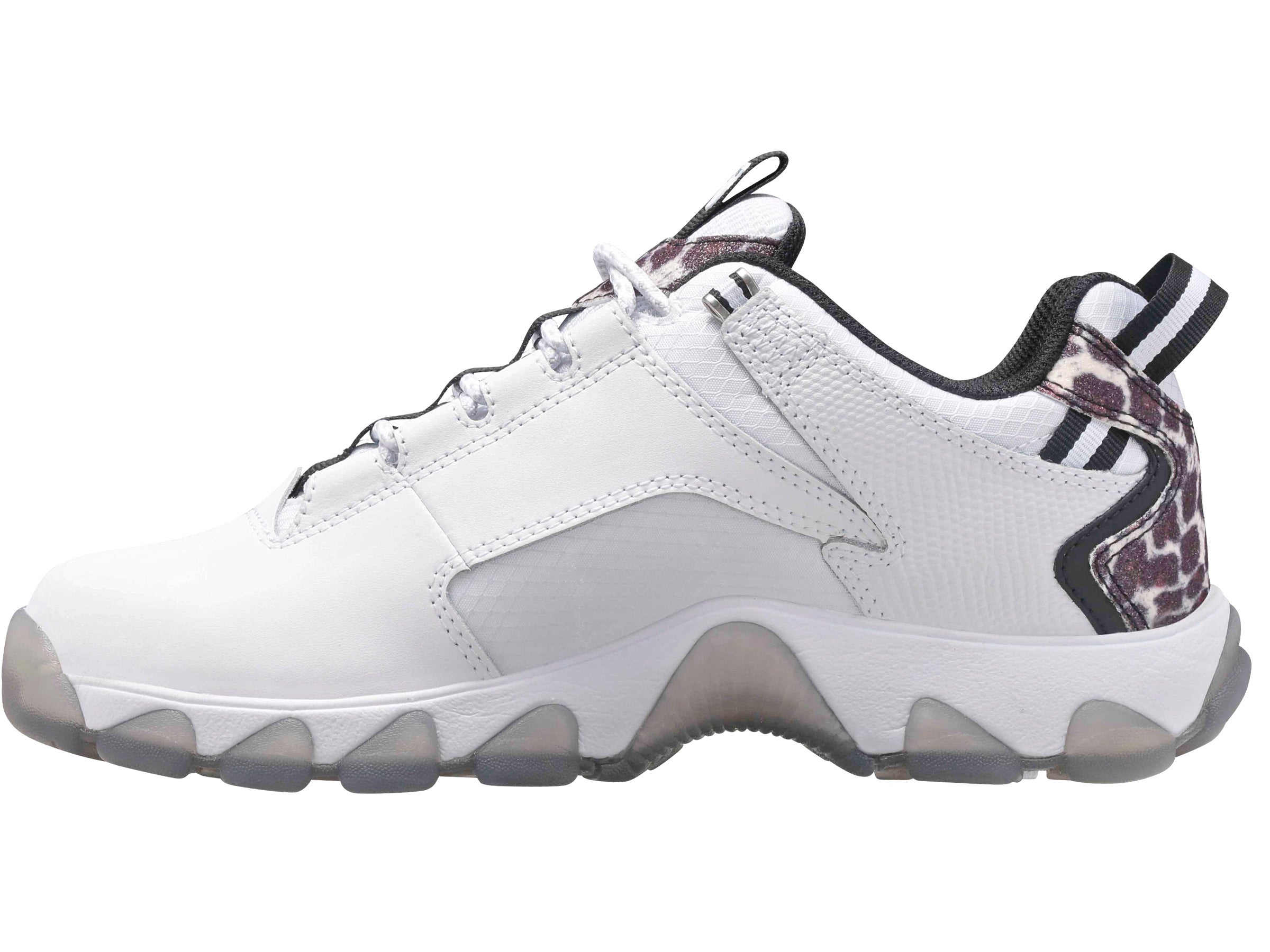 CALI TRAIL Women's Running Shoes - White/Leopard Print | Lightweight & Breathable for Trail Running, Hiking & Outdoor Activities