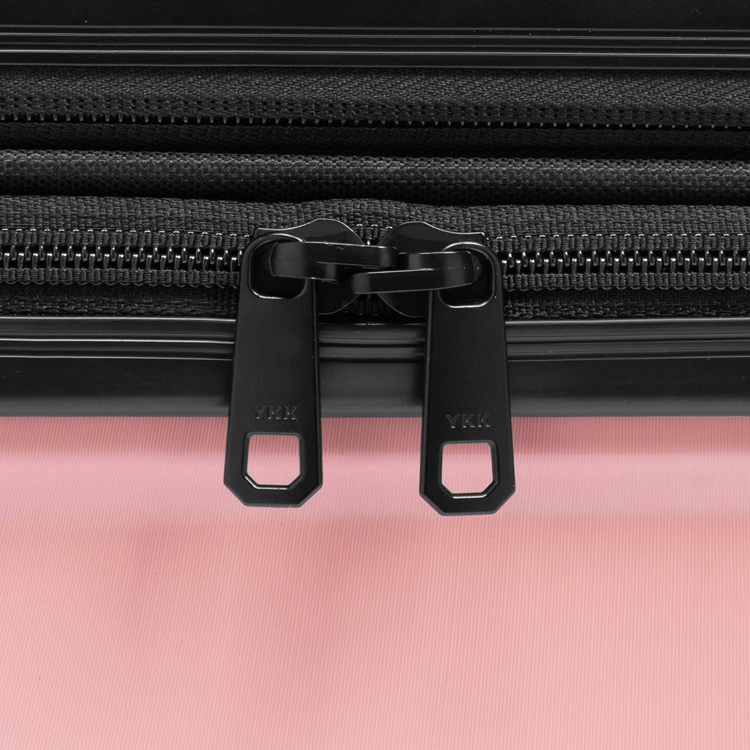 U.S. Traveler Boren 22-Inch Polycarbonate Hardside Spinner Wheel Carry-On Luggage with USB Port & Aluminum Handle - Pink | Durable Suitcase for Business Travel, Vacation & Weekend Getaways