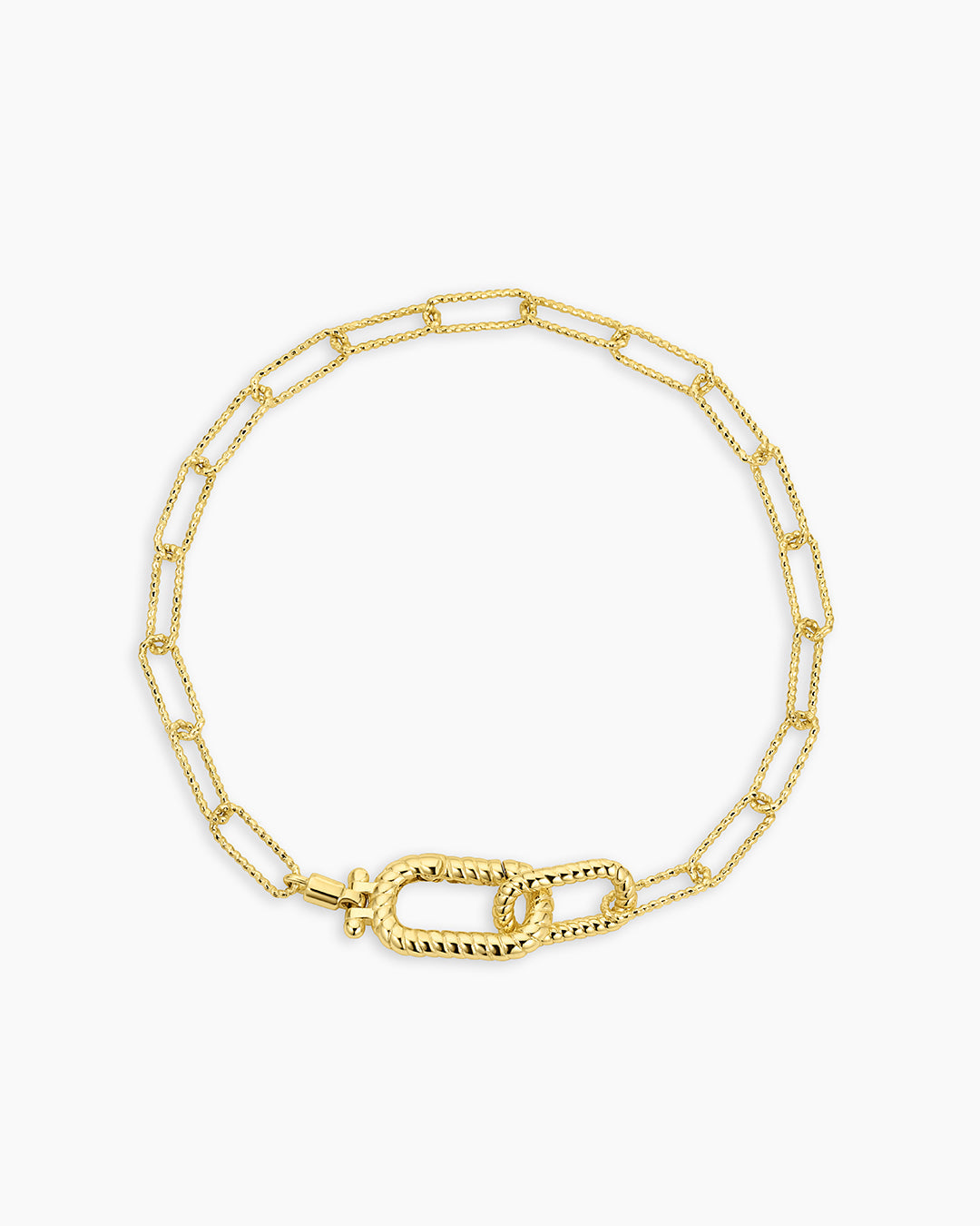 Crew Link Bracelet for Men & Women - Stainless Steel Adjustable Chain Bracelet - Fashion Jewelry Gift for Him & Her - Perfect for Casual Wear, Office & Special Occasions