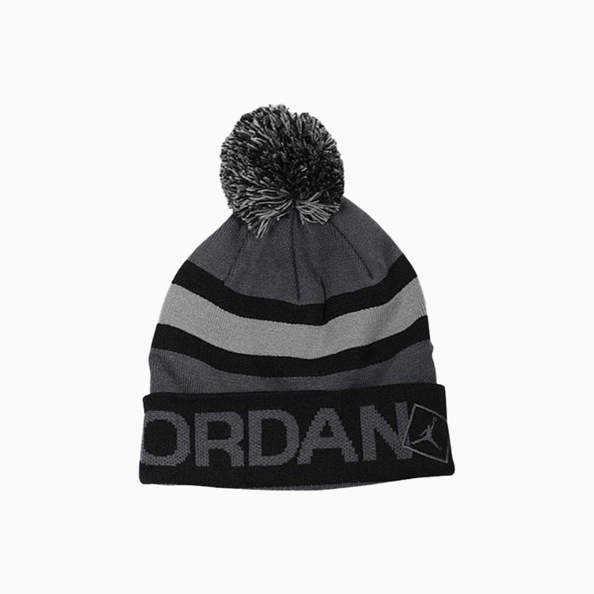 Jordan Go 2 3 Pom Beanie Hat - Winter Knit Hat for Men & Women - Soft Warm Fleece Lined Beanie with Pom Pom - Perfect for Skiing, Snowboarding & Outdoor Activities