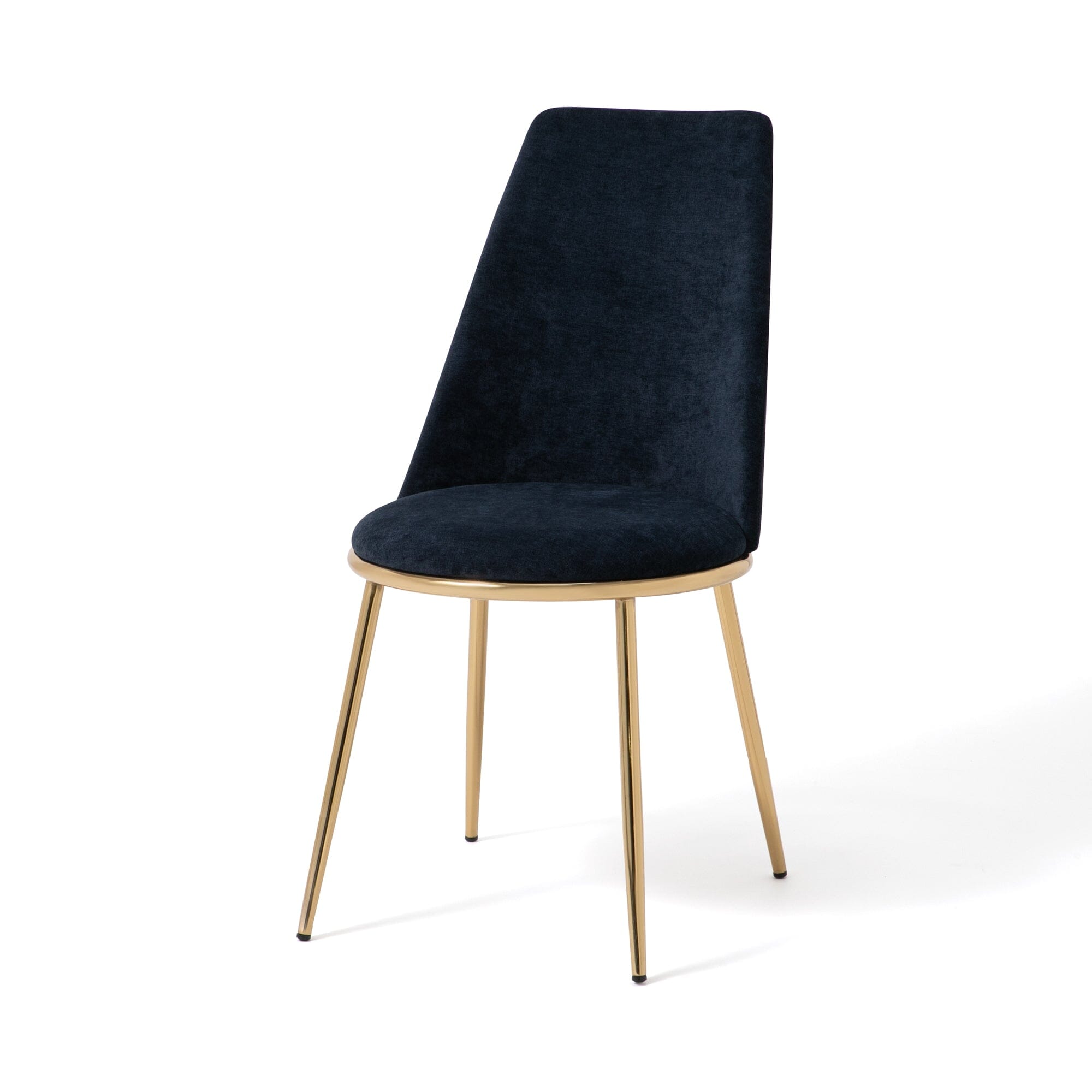 Felicite Chair 2 - Navy Blue Modern Accent Chair with Dimensions W445×D580×H865 - Perfect for Living Room, Bedroom, or Office Decor