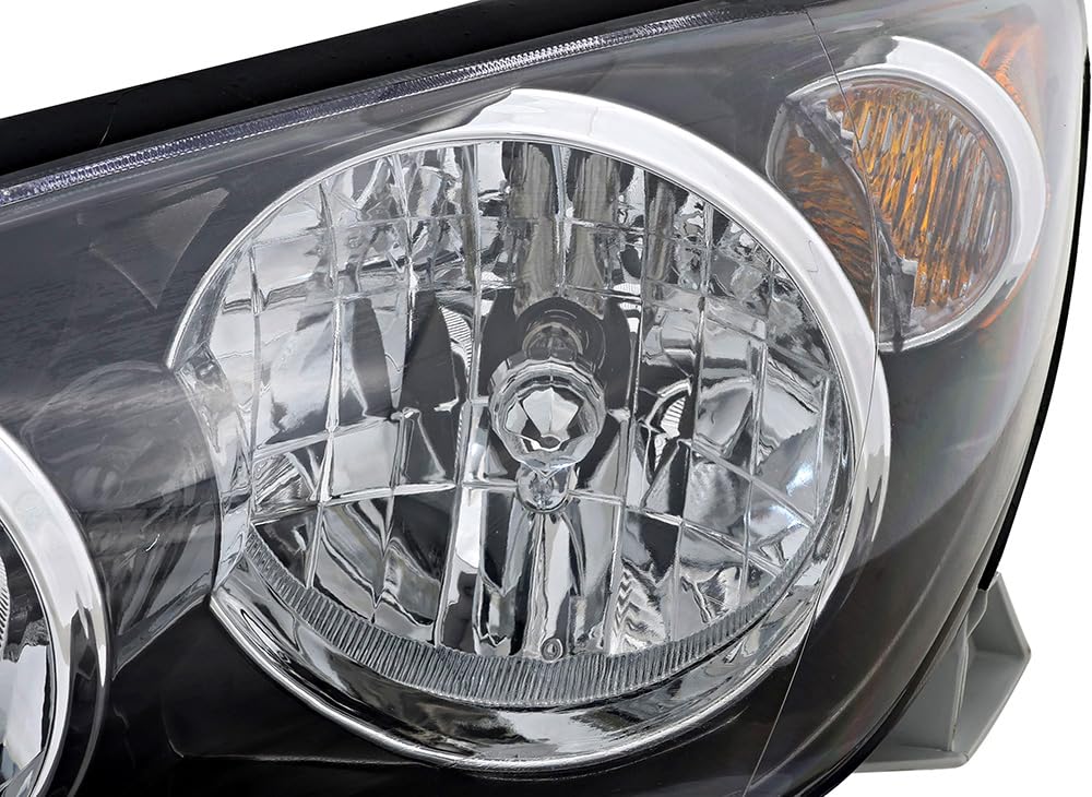 2005-2006 Toyota Camry SE Left Driver Side Halogen Headlight Replacement - USA Built - Perfect for Night Driving & Foggy Conditions