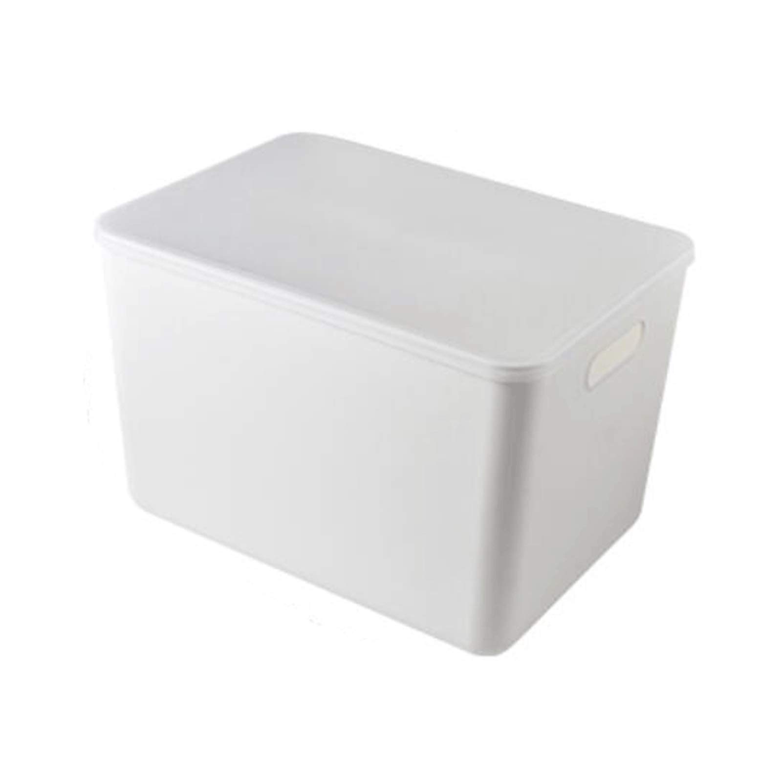 WOCOYO Plastic Storage Box with Lid - Waterproof & Moisture-Proof Organizer for Wardrobe, Kitchen, Snacks, Clothes & Household Items | Perfect for Home, Office & Travel Organization
