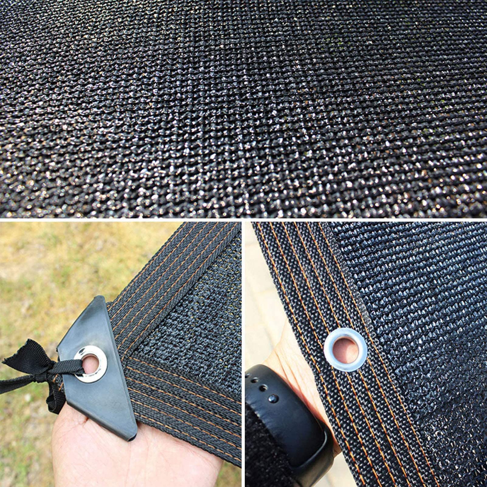 90% Sunblock Shade Cloth Net Black 3x8m/10x26ft - UV Protection Mesh Tarp for Garden, Greenhouse, Chicken Coop, Plant Cover - Ideal for Tomatoes, Vegetables & Outdoor Shade Solutions