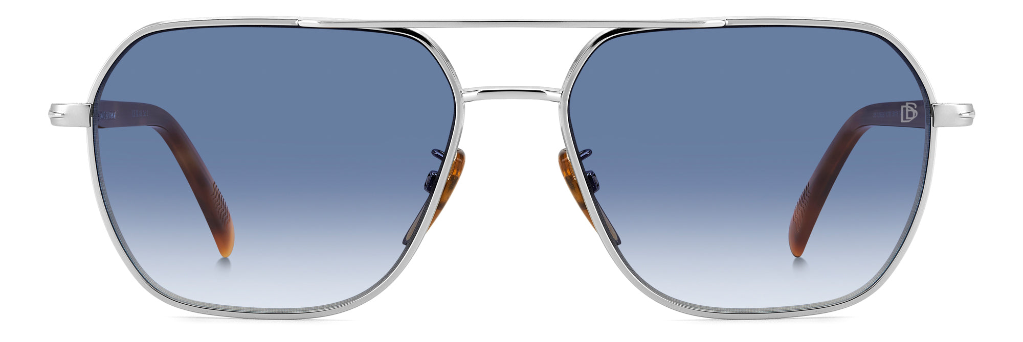 David Beckham DB1128/G/S Men's Sunglasses - Polarized UV Protection Aviator Style for Driving, Outdoor & Fashion