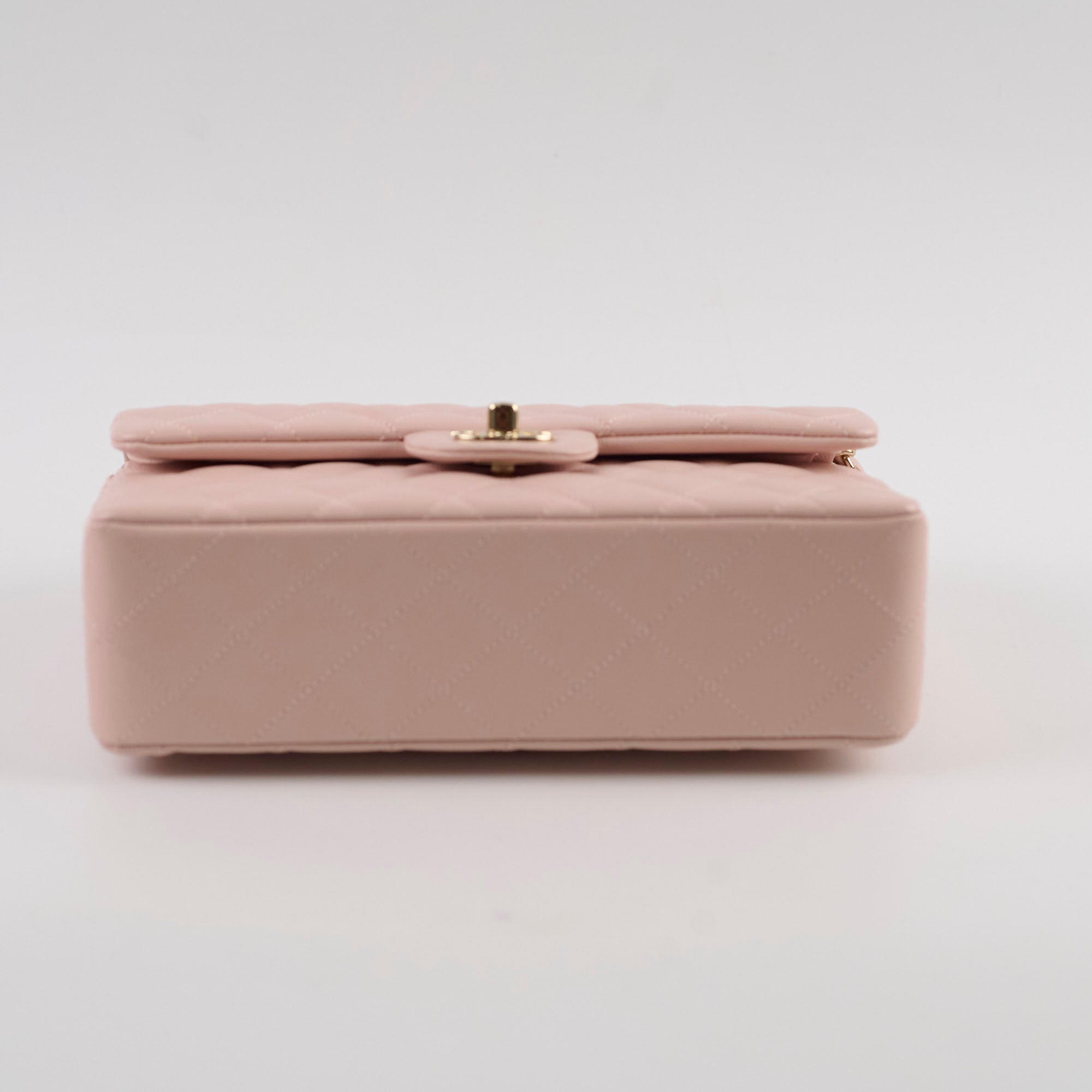 Chanel Small Classic Double Flap Bag in Rose Clair Caviar Leather - Perfect for Date Night & Special Occasions
