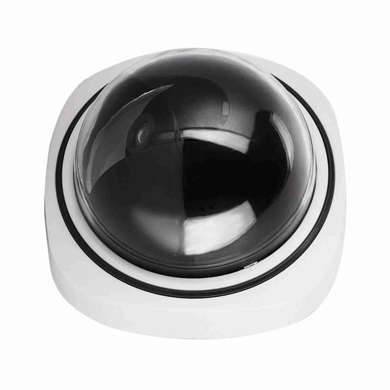 Fake Security Camera - Wireless Dummy Dome Camera for Indoor & Outdoor Use | Home Surveillance, Theft Deterrent, Office & Retail Security | Realistic Look for Enhanced Safety