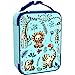 Ion8 Kids Lunch Bag - Insulated Zebra Print Lunch Box for School, Picnics & Travel | BPA-Free & Leak-Proof | Perfect for Boys & Girls