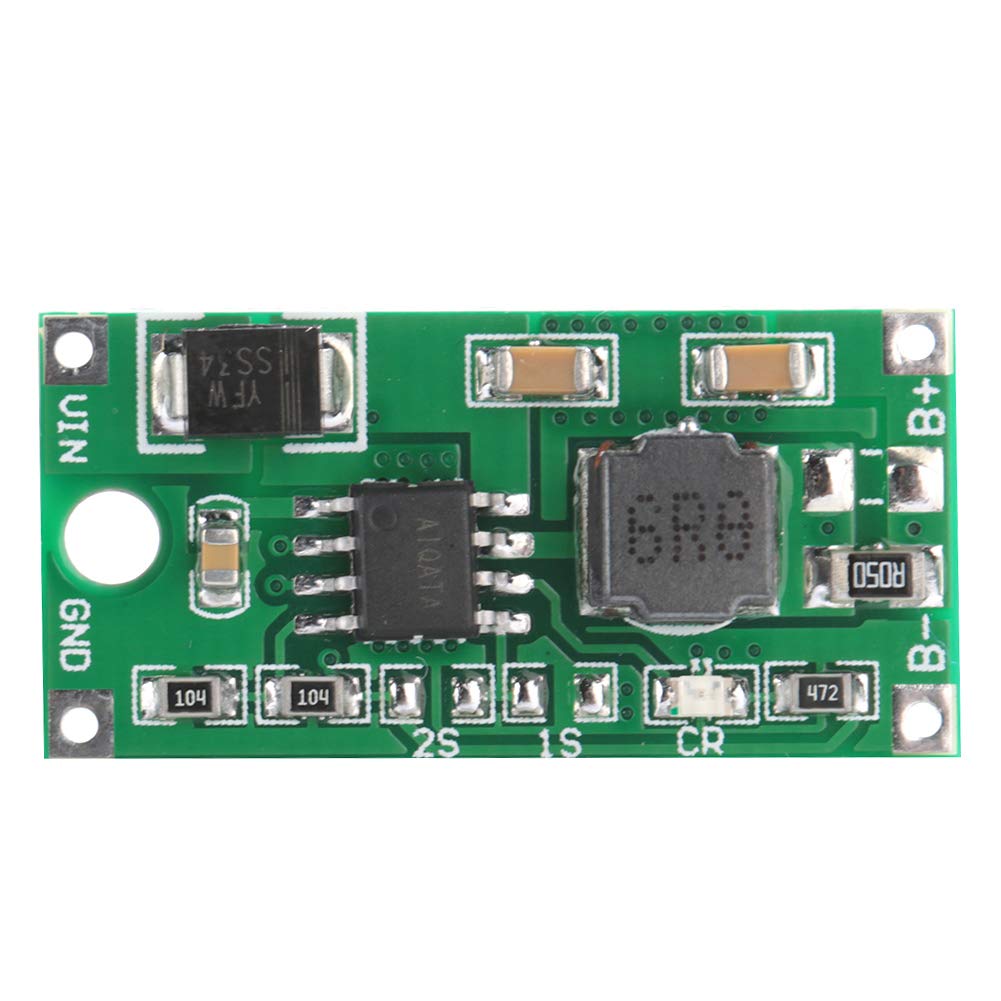 2S-05A Multi-Cell Li-Ion Battery Charger Module with Voltage Stabilizer - Solar Charging for Portable Devices, DIY Projects & Emergency Power Supply