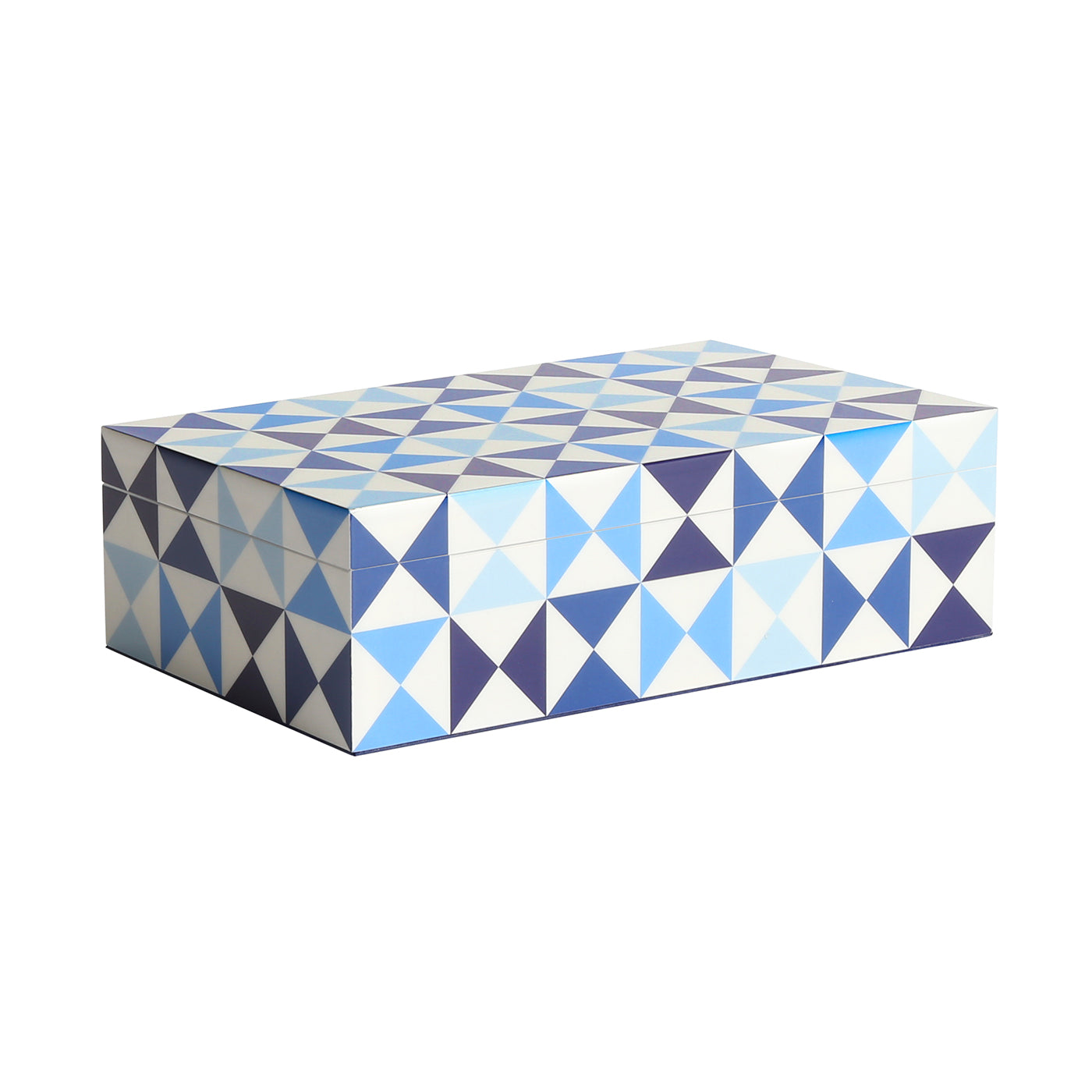 Sorrento Medium Lacquer Box - Elegant Handcrafted Storage for Jewelry, Keepsakes & Home Decor | Perfect for Gifts & Organizing