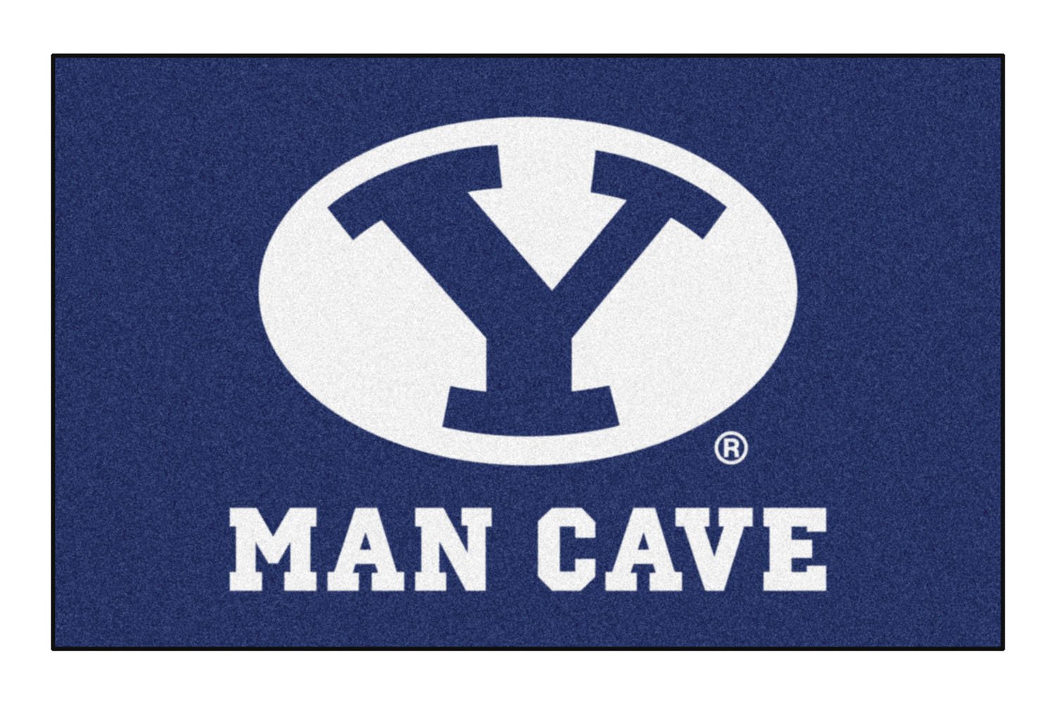 FANMATS NCAA Brigham Young University Nylon Face Man Cave UltiMat Rug - 5' x 8' - Durable College Team Decor for Game Rooms, Dorms & Fan Caves