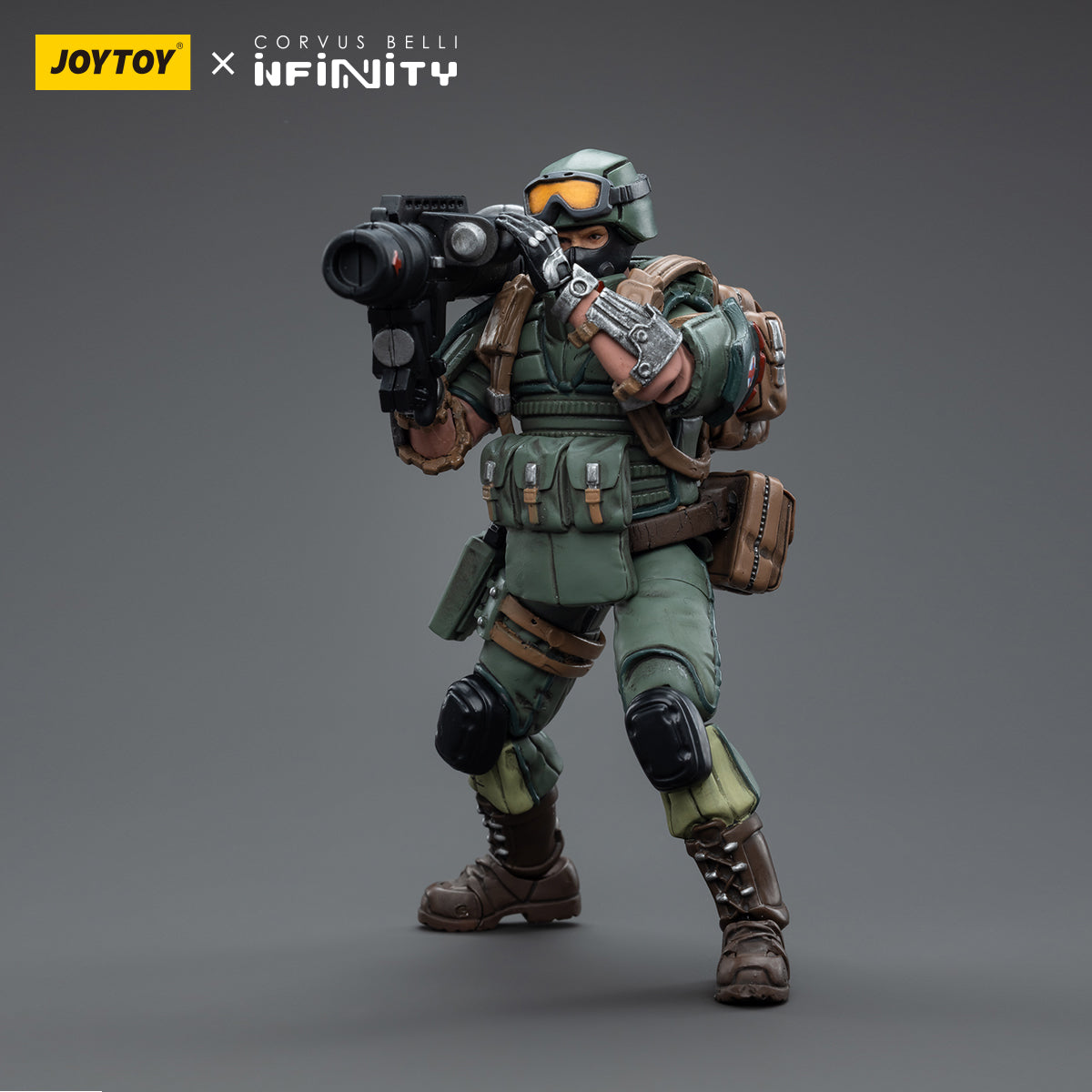 1/18 JOYTOY 3.75 Inch Military Action Figure Infinity Ariadna Set (4 PCs) - Perfect for Collectors, Wargaming, and Display Scenes